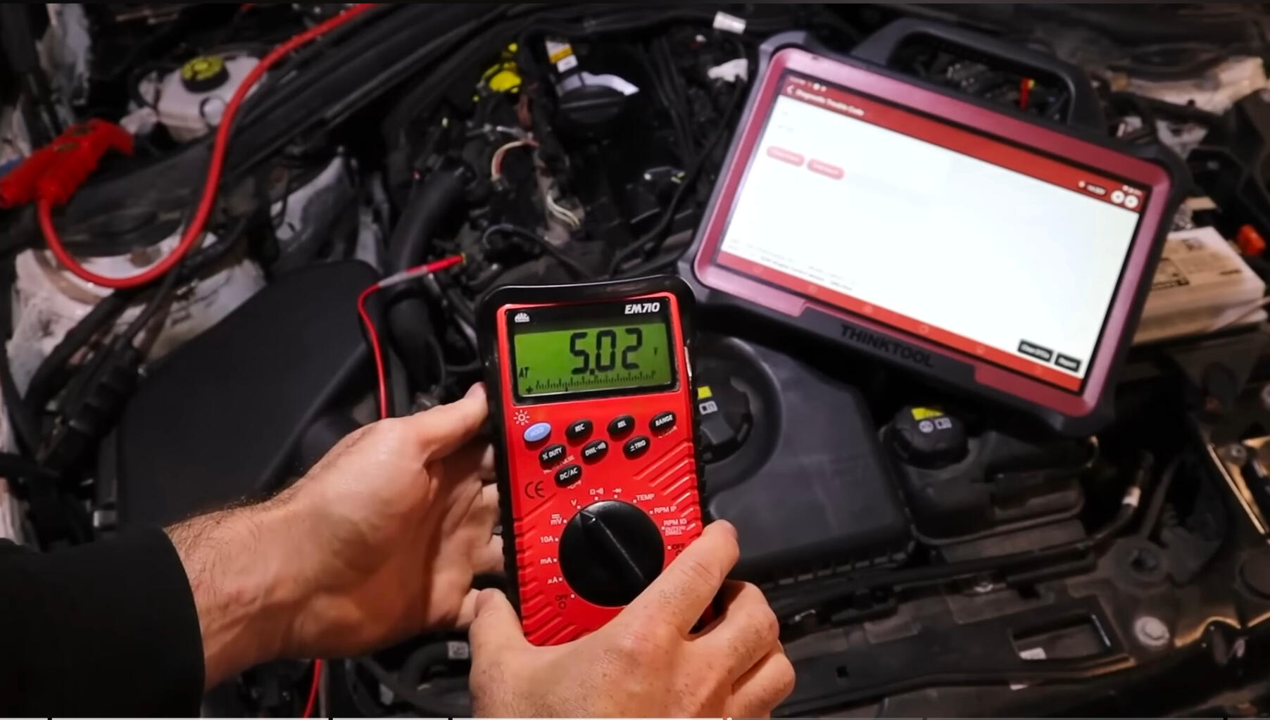 Alternator Diagnostics Fort Worth TX Mobile mechanic performing alternator and charging system diagnostics in Fort Worth Texas